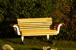 Premium Gartenbank im Barockstil