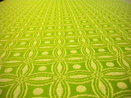 LINO E COTONE GEOMETRICO - ORIGINALE VINTAGE