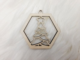 Geschenkanhänger Design "Baum"