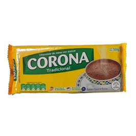 Chocolate Corona en Barra