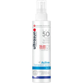 Ultrasun- Active Transparent Spray SPF50 Transparent sun protection 150 ml