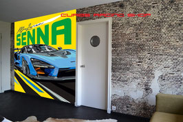 Mclaren Senna auf Tapete / Wallpaper