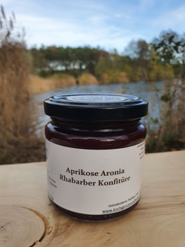 Aprikose Aronia Rhabarber Konfitüre