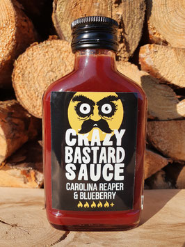 Crazy Bastard Sauce - Carolina Reaper & Blueberry