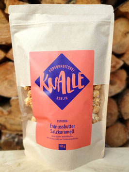 Popcorn Erdnussbutter Salzkaramell