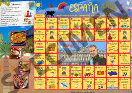 Jeu de plateau España (vendu par lot de 6)