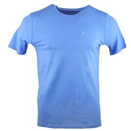 Rochenlogo | honourebel Men's heavy BRAND RAY  T-shirt LochmaraBayBlue/Blue