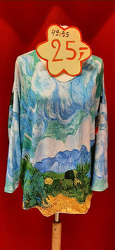 Pullover Wolken in Big Size