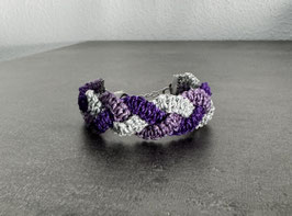 geknüpftes Armband - "geflochten"