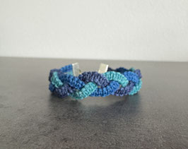 geknüpftes Armband - "geflochten"