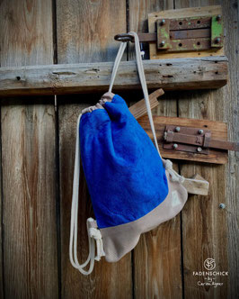 AKTION Bag "Only one Color - Dunkelblau" in Raulederoptik