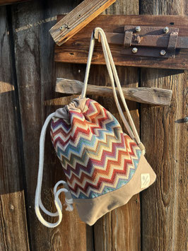 Maxibag Regenbogen Zickzack (ca. 6-9 Jahre)