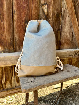 Gymbag "Denim hellblau"