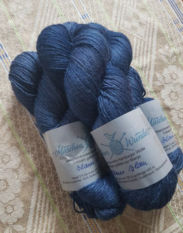 Das Seidenschaf BLAUES BLAU 100 g, 400 m
