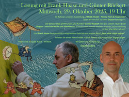 Eintritt Lesung · Frank Haase & Günter Rückert