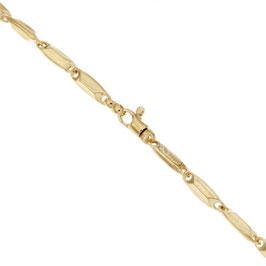 Bracciale Tubolare In Oro Giallo 18Kt Gr 6.30