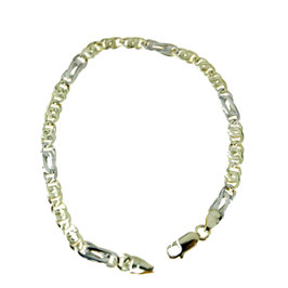 Bracciale Uomo catena vuoto maglia tigre Referenza: BR2720BG