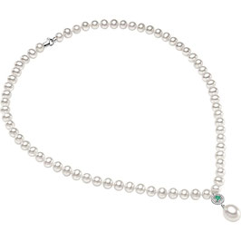 COMETE Collana Donna Gioielli Comete Perla Codice: FWQ 126