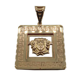 Ciondolo Medusa modello versace in oro giallo IS1691DF