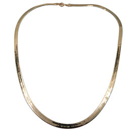 Collana Piattina in Oro Giallo 18 kt Referenza: CC1622OV