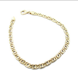 Bracciale catena in oro gallo 18 kt da gr 5.60 IS1482G