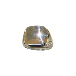 Anello chevalier da mignolo in oro bianco 18kt AM803321737432OB