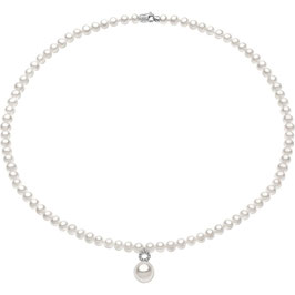 COMETE Collana Donna Gioielli Comete Perla Codice: FWQ 133