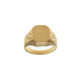 Anello da uomo classico in oro giallo 18 kt Referenza: 803321711839