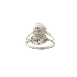 Anello con padre pio in oro giallo gr 4.10 referenza: 803321707165