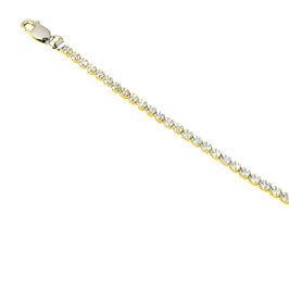 Bracciale Tennis Donna in Oro Giallo gr 2.40