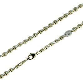 Catena piena in oro 18kt maglia piatta lucida Referenza : C1786BG