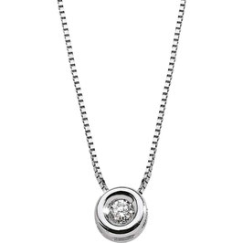 COMETE Collana Donna Gioielli Comete Punto Luce GLB 139