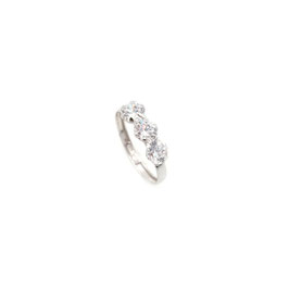 Anello Trilogy da donna in oro bianco Referenza:   IS2423B