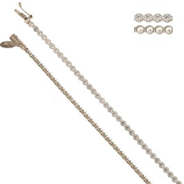 Bracciale Tennis In Oro Bianco Referenza: 803321721205