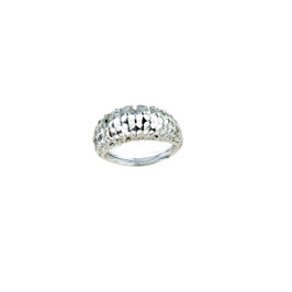 Anello donna traforato in oro bianco  gr 3.90 referenza: A2374B
