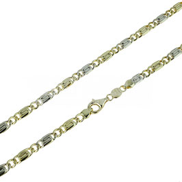 Collana Catena Uomo In Oro Bicolore 18 Kt  Referenza: C1726BG