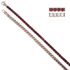 Bracciale Tennis In Oro Bianco double face Referenza: 803321711537