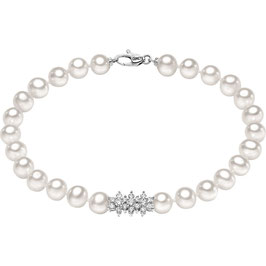 COMETE Bracciale Donna Gioielli Perla BRQ 130