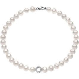 COMETE Bracciale Donna Gioielli Perla BRQ 128