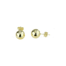 Orecchini da donna in oro giallo  sfera lucida Codice:  O2003G