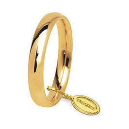 Fede Unoaerre Comoda 4,0 mm Oro giallo da gr 5,9 a 6,9 Referenza: 40 AFC1