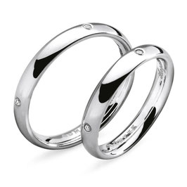 Fede Comete In Oro Bianco Collezione: Angelica e Orlando Con Diamanti Referenza: ANB 1132B