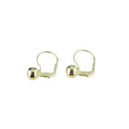 Orecchini da donna in oro giallo  sfera lucida Codice:  O2004G