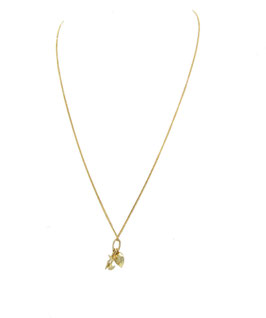 Collana con ciondolo tre virtù in oro giallo Referenza: IS010G