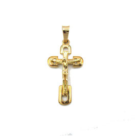 Crocifisso in oro giallo Referenza: IS1456G