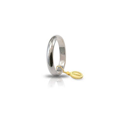 Fede Unoaerre Classica Oro Bianco Grammi 4 mm 3,4  Referenza: 40AFN1B