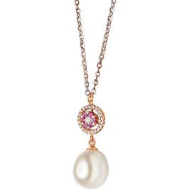 COMETE Collana Donna Gioielli Perla GLP 354