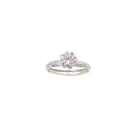 Anello Solitario da donna in oro bianco referenza:  IS2422B