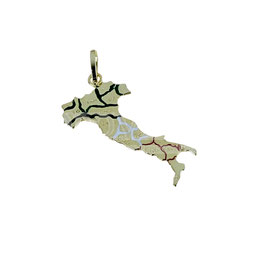 CIONDOLO ITALIA IN ORO GIALLO 18 kT Referenza: C1270G