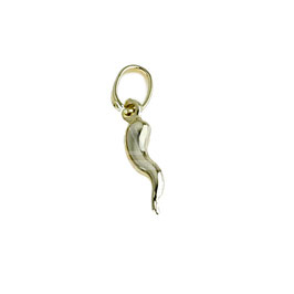 Ciondolo Corno in Oro Giallo 18 Kt  Referenza: C1259G